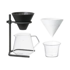 Kinto 963264501637 27573 Scs-s04 Brewer Stand Set 4 Cups Coffee Dishwasher Safe Gift Present