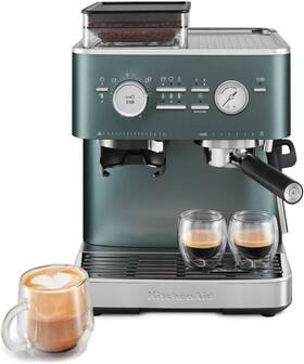 Kitchenaid Kes6551jp Semi Automatic Espresso Machine With Burr Grinder 2.5l Juniper