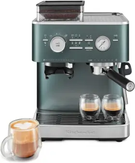 Kes6551jp Kitchenaid Semi Automatic Espresso Machine With Burr Grinder 2.5l Juniper