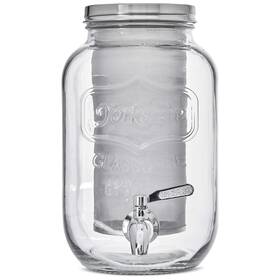 Kitchentoolz 739312948099 Gallon Cold Brew Coffee Maker Dispenser - 4 Quart Strong Glass Cont