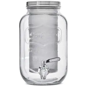 Kitchentoolz 739312948099 Gallon Cold Brew Coffee Maker Dispenser - 4 Quart Strong Glass Cont