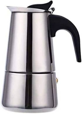 Kkhouse 735125611267 Stainless Steel Coffee Pot Mocha Espresso Latte Percolator Stove Maker