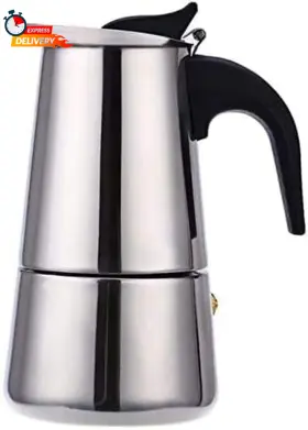 Kkhouse 744110431667 Stainless Steel Coffee Pot Mocha Espresso Latte Percolator Stove Maker Po