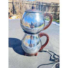Knapp-monarch 51-501 Vtg 50s Knapp-monarch Automatic Coffee Maker Chrome Bakelite Vacuum Pot
