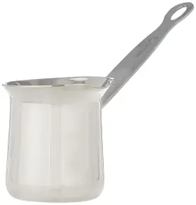 Korkmaz 691607001358 Stainless Steel Turkish Milk/coffee Pot - 2 Cup