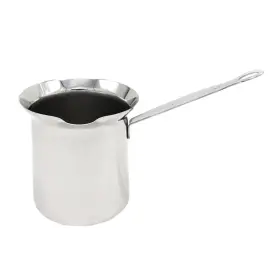 A137 Korkmaz Classic 12 Ounce Stainless Steel Turkish Coffee Pot In Silver A137 Korkmaz Classic 12 Ounce Stainless Steel Turkish Coffee Pot In Silver