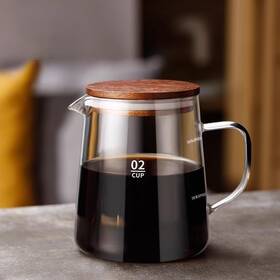 Kuuleyn Kuuleyn4k75f2zieg-12 Glass Teapot Heat Resistant Pitcher With Lid Coffee Pot I