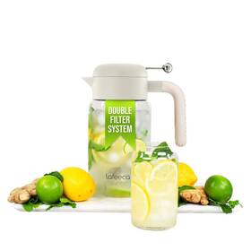 Lafeeca 850011248812 Iced Tea Maker And Infuser - Large Jug With Airtight Lid For Cold Brew Stai