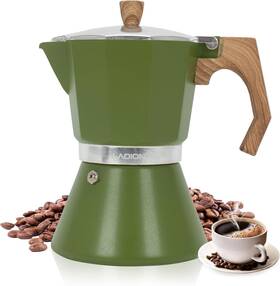 Laoion 744759369291 Stovetop Coffee Maker And Espresso Classic Pot Fashion