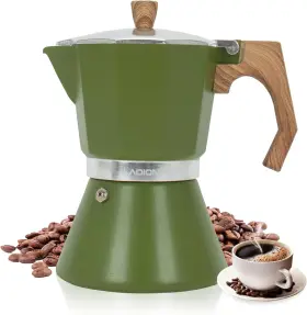 Laoion 744759369291 Stovetop Coffee Maker And Espresso Classic Pot Fashion
