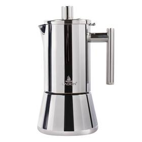 Laoion B0dg22ddmb Stovetop Espresso Maker 6cup 10 Oz Moka Pot Stainless Steel Cuban And I