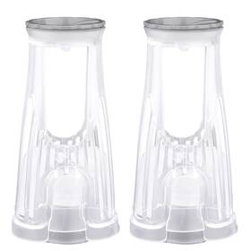 Lasuroa 1090914 2pcs Coffee Machine Water Filter Holder For Keurig Durable M Transparent