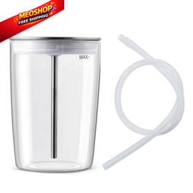 Laucippos Ys-tsp-51-j02 Glass Milk Container For Jura Espresso Coffee Machine 16.9 Ounces