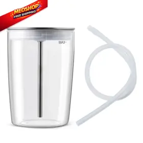 Ys-tsp-51-j02 Laucippos Glass Milk Container For Jura Espresso Coffee Machine 16.9 Ounces