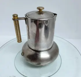 53190b Lavazza 53190b/82 Italian Moka Espresso Coffee Maker Principessa 18/10 Stainless Steel Vtg