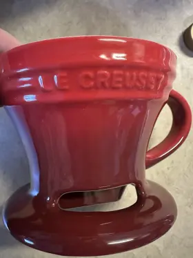 Pg20191-67 Le Creuset Cerise Red Pour-over Coffee Cone