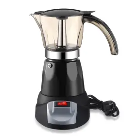 Jnu-lemosae-0677 Lemosae Electric Espresso Maker Transparent Coffee Moka Pot Portable A