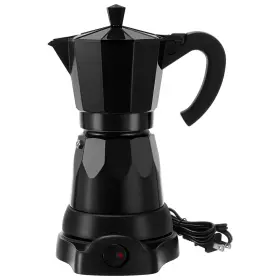 Jnu-lemosae-479 Lemosae Coffee Pot 6 Cup Electric Espresso Maker Italian Moka 300ml Port