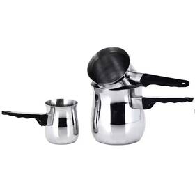 Lexi Home 445038360345 High Quality Stainless Steel Turkish Coffee Maker Set