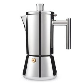 Lexnlux Lx-cp100 Stovetop Espresso Maker 6cup 10 Oz Stainless Steel Moka Pot