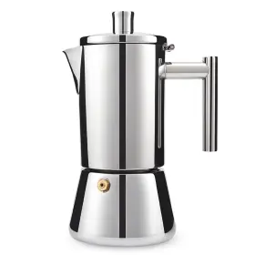 Lx-cp100 Lexnlux Stovetop Espresso Maker 6cup 10 Oz Stainless Steel Moka Pot