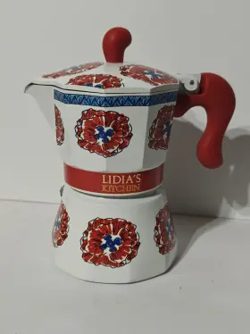 843-495 Lidias Kitchen Stovetop Espresso Maker