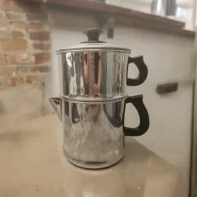 T-304 Lifetime Regal Drip-o-lator Percolator 2 Quart Stainless Coffee Tea Maker Pot And Lid