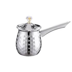 Ligficn 770619891213 Turkish Coffee Pot 7oz Greek Stainless Steel Arabic Wit