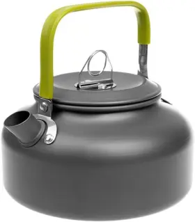 Lixada 705346635182 Docooler Camping Kettle - 0.8l Portable Ultra-light Outdoor 0.8 Quarts Gray