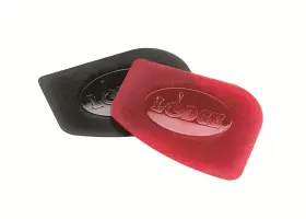 Lodge 078433147630 Pan Scrapers. Handheld Polycarbonate 2 Count Pack Of 1 Red/black