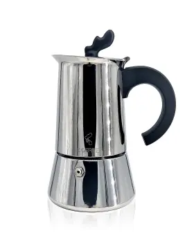 Lorren Home Trends 615715852068 Made In Italy Classic Stainless Steel Stovetop Espresso Maker Italian Coffee