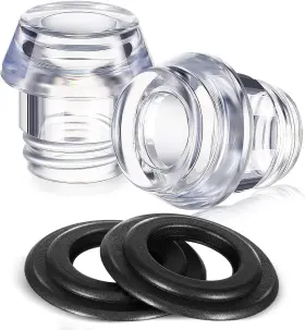 Lsw-cm001 Lounsweer 2 Sets Percolator Parts Top And Washer Ring Compatible With Multi