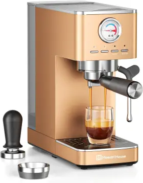 Cm5432d-ul Maestri House 20 Bar Ulka Pump Espresso Machine Compact Rose Golden