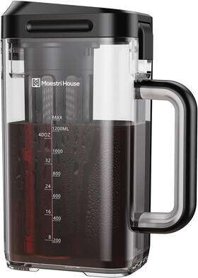 Maestri House Mhcb-02 Compact Cold Brew Coffee Maker 41oz Iced Tea And Bre