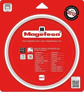 09remejusii Magefesa Pressure Cooker Replacement Silicone Gasket 8.7 Inches / 22 Cm For P
