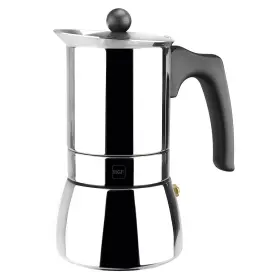 Magefesa 813310016469 Genova Stovetop Espresso Coffee Maker 4 Cups / 6.5 Oz Made Of 18/10 Sta Inch
