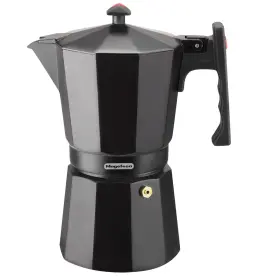 Magefesa 813310017008 Colombia Noir Stovetop Espresso Moka Pot 3-cup/5 Oz Italian Coffee Maker For