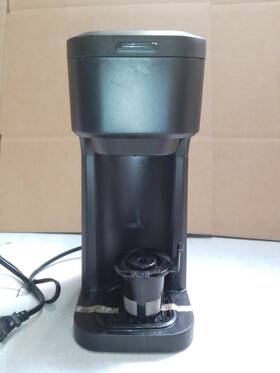 Mainstays Ms8500778514-06 Black Matte Dual Brew Coffee Maker Single Serve Auto Shutoff 14 Oz