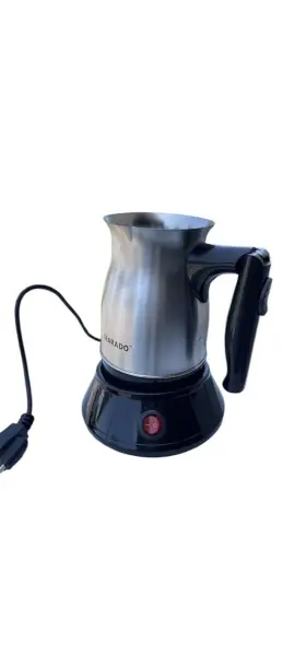 Ma-1622 Marado Turkish Coffee Pot Stainless Steel Arabic Greek And Electric Make