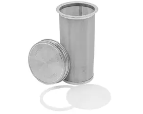 Mason Jar Lifestyle 736631116550 32oz Quart Cold Brew Coffee And Tea Maker Stainless Steel Filter For Jars