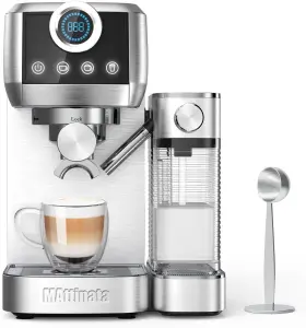 Cm1635 Mattinata Espresso Machine 20 Bar Cappuccino With Automatic Milk A-silver