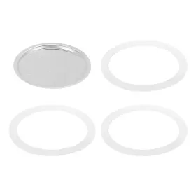 Mea231106ee000079 Meccanixity Stovetop Espresso Maker Aluminium Coffee Pot Parts With 1pcs Filter And 3pcs