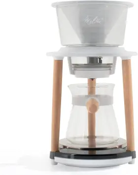 Melitta 860006389376 Senz V Pour Over Coffee Dripper Brewer And Maker System 300ml - Glass