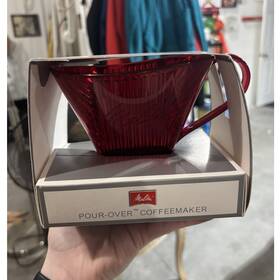 Melitta M641310 Dna 64031 Signature Series Pour Over Collection Coffee Maker Tritan Red - New