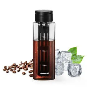 Ce6137b-os Mhw-3bomber 2us #ce6137b-os Cold Brew Coffee Maker 600ml/20oz Pitcher For Space Saving Iced Tea An