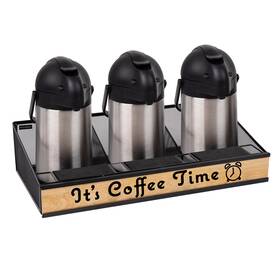 Mind Reader 887530003547 Airpot Serving Station Coffee Bar Accessories Countertop Organizer Wire Mesh