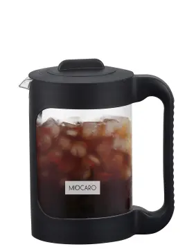 Miocaro Sixaquae 821906517405 Sixaqaue Cold Brew Ice Coffee Maker Stainless Steel Strainer Large 52 Oz Juic