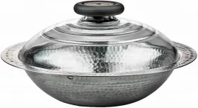Mis-23  See-through Lid One Size Silver