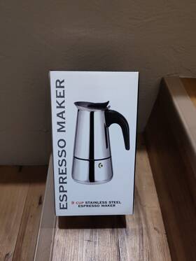 Mixpresso Stprc-9blk 9 Cup Coffee Maker Stovetop Espresso
