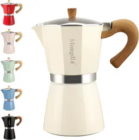 Md-mkh-7a Mongdio Stovetop Espresso Maker Moka Pot Cuban Coffee Stove Top Ma